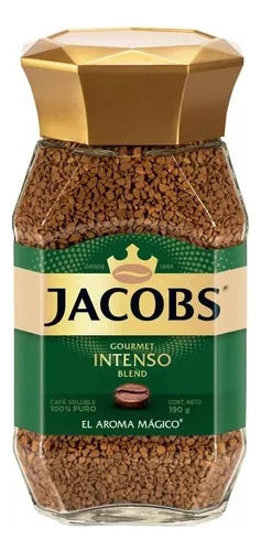 Café Soluble Jacobs Intenso 190g