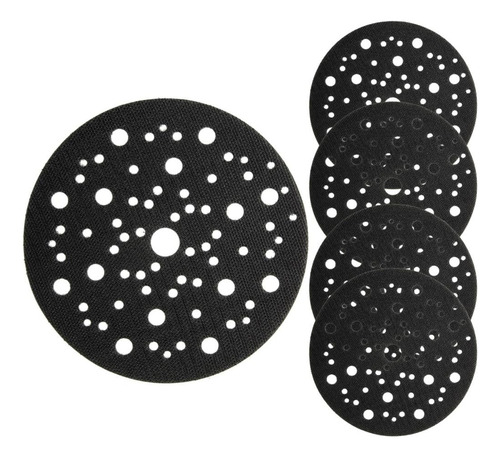 05 Protetores P/ Suporte De Lixadeiras 150mm 67 Furos Mirka