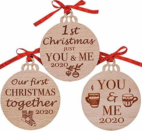 Adorno Navidad Parejas Primer Año Juntos 2021