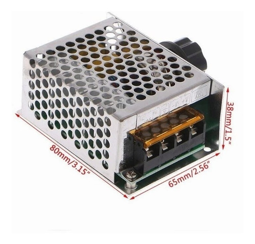 Dimmer Regulador De Voltaje / Control Velocidad 220v 4000w