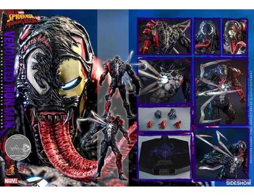 Imagen 1 de 4 de Hot Toys Iron Man Venomized Maximum Venom Nuevo Fpx