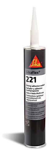 Adhesivo Sellador Poliuretano Sikaflex 221 - Cartucho 300ml
