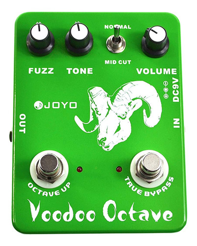 Pedal De Guitarra Joyo Jf-12 Voodoo Octave Fuzz Effect