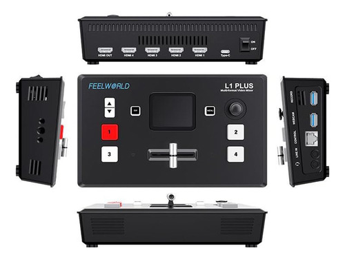 Feelworld L1 Plus: Conmutador Multicámara Con Pantalla Tácti