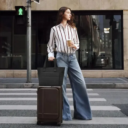 Bolso Tote Gran Capacidad Versátil Para Trabajo Y Viaje