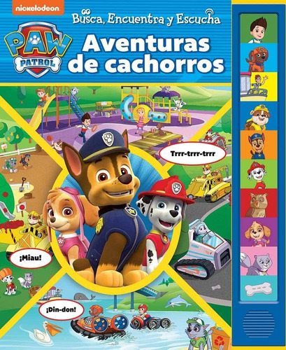 Libro Nickelodeon Paw Patrol Aventuras De Cachorros 