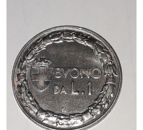 Moneda 1 Lira Italiana 1922