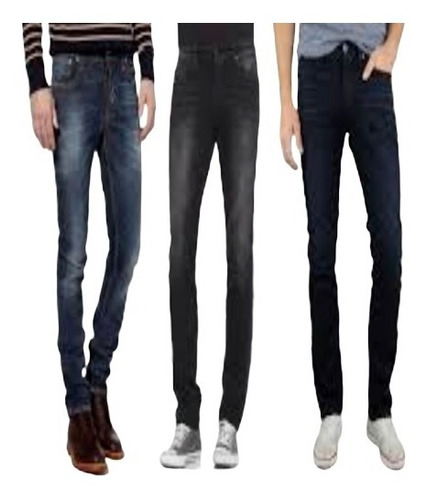 Imagem 6 de 10 de Kit 4 Calça Jeans Masculina Skinny Direto Da Fábrica