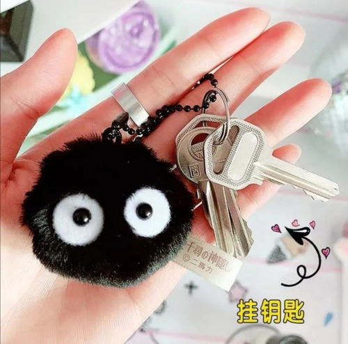 Llavero Original Peluche Conejo De Polvo My Neighbor Totoro