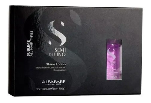 Ampolletas Shine Lotion Alfaparf X12x13ml