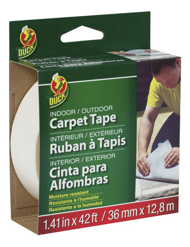 Cinta Adhesiva Para Alfombra Duck  36 Mm X 12.8 M (int-ext)