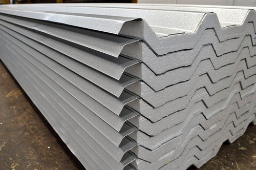 Telha Sanduiche De Zinco Galvanizada Limeira Branco