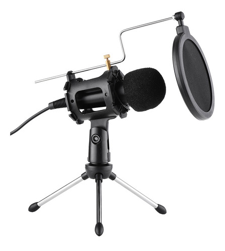Kit De Micrófono De Video Con Micrófono Mini Trípode De M