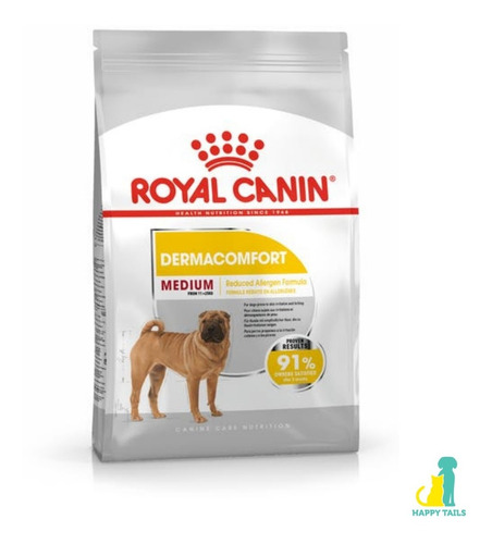 Royal Canin Medium Dermacomfort X 10 Kg - Happy Tails