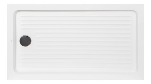 Receptáculo Zen Con Desagüe Panel Registro Blanco 1200x700mm