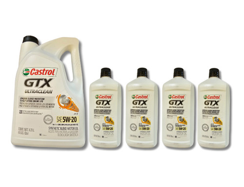 Aceite Castrol Gtx 5w20 9 Litros Bidon + 4 L