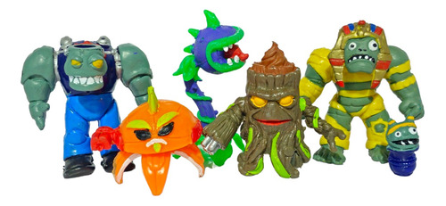 5 Figuras Juguete Plantas Vs Zombies 