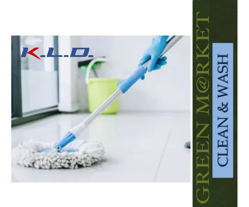 Balde Escurridor Centrifugador Mopa Cocina Baño Pisos Kld