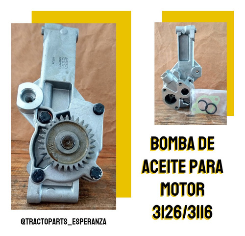 Bomba De Aceite Para Motor 3126 Y 3116