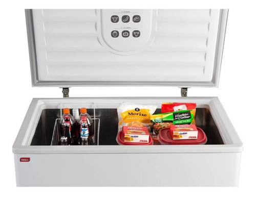 Imagen 2 de 2 de Freezer Horizontal Neba F310 Blanco 305l 220v