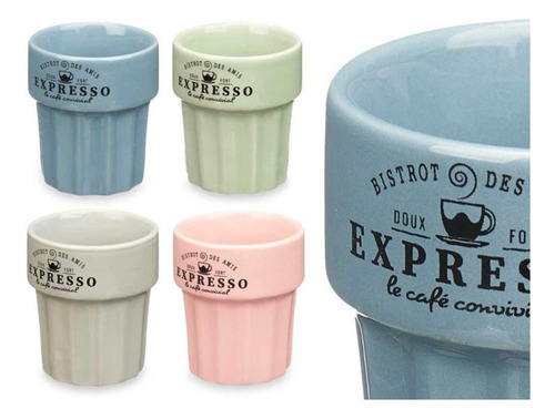 Vaso De Café Espresso 80ml 6 Unidades