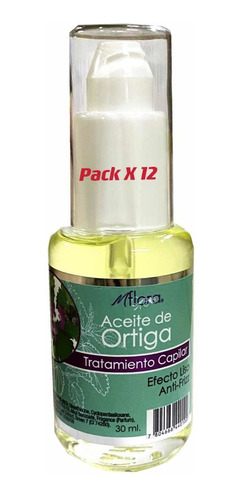 Pack X 12 Aceite Capilar De Ortiga 30ml Mflora