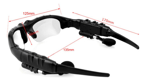 Lentes De Sol Con Auriculares Bluetooth Gafas Inteligentes