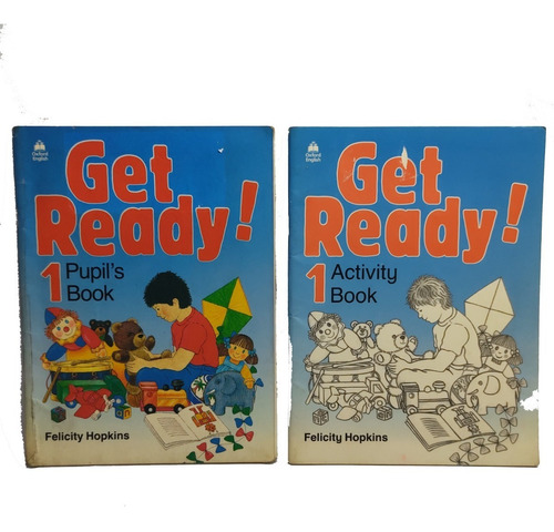 Lote Libro De Inglés Get Ready Activity Y Pupil Book´s