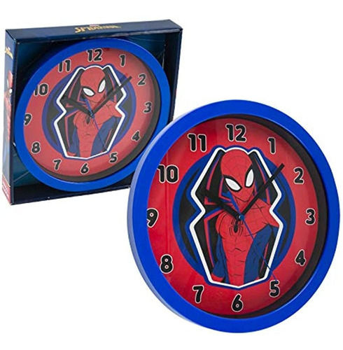 Spiderman Fullbody Frame 9.5 Pulgadas Reloj De Pared Oficina