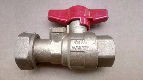 Imagen 3 de 8 de Llave De Paso 3/4 De Alta Presion Cimberio Valves Dn20