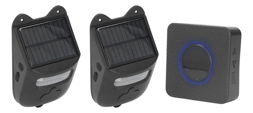 Alarma Solar Para Entrada, Sensor Infrarrojo, Timbre, Luz Es