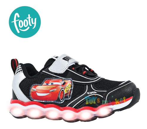 Imagen 2 de 8 de Zapatilla Con Luces Frozen Peppa Paw O Cars Disney Footy
