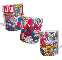 Comprar Taza Plastico Superheroe, Personaje Favorito - Personalizada