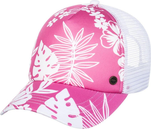 Gorra Trucker Beautiful Morning Mujer Roxy, Rosa Impactante