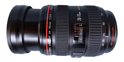 Imagem 5 de 6 de Lente Canon Ef 24-70mm F/2.8l Usm Ultrasonic Estojo Excelent