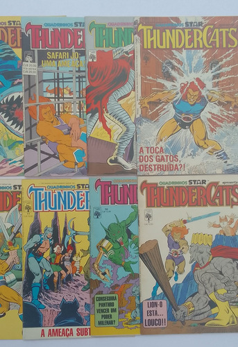 Thundercats Nº 1 A 30 Completa Com Figurinhas Editora Abril (Usado)