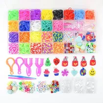 Comprar Kit De Fabricação De Pulseiras Loom Elásticos Diy Arts Craft