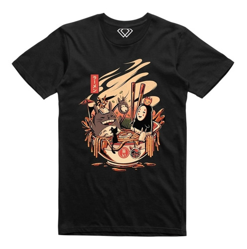 Playera T-shirt Ramen Gráfica Japón 