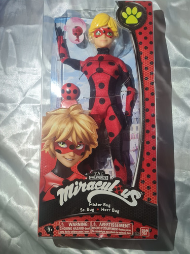 Muñeco Mr. Bug De Miraculous Ladybug