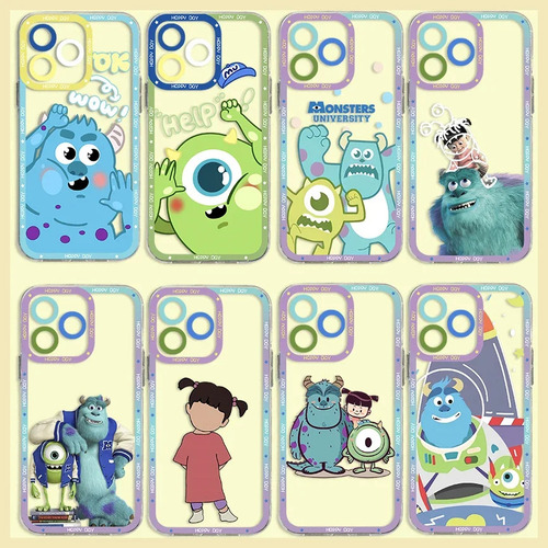 Funda De Teléfono Monsters Inc Para iPhone 15, 14, 13, 12, 1