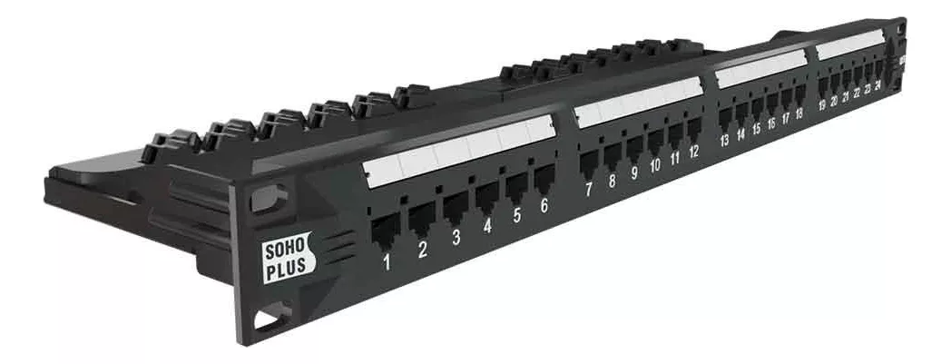 Terceira imagem para pesquisa de patch panel 12 portas