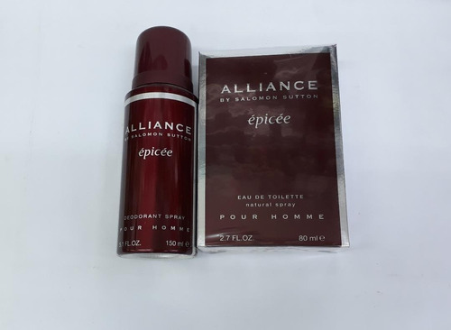 Perfume Alliance Epicee X 80 Ml + Desodorante X 150 Ml 