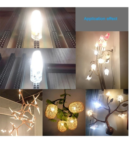 Imagem 4 de 4 de Kit 10 Lâmpadas Led G4 12v 3w Ac/dc