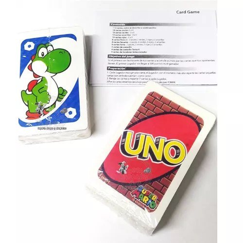 Jogo de mesa Uno Super Mario Mattel DRD00