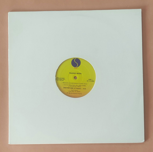 Vinilo12 - Talking Heads, Love For Sale (lp Version - Mundop