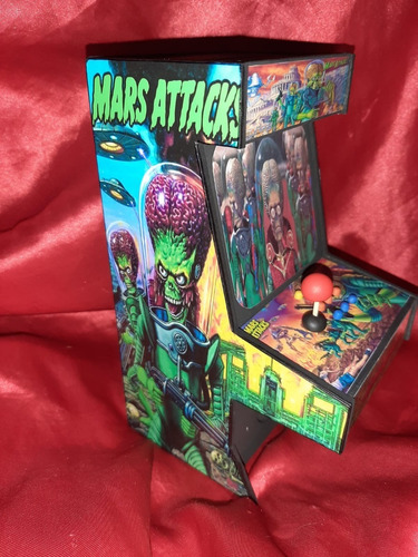 Alcancía Mars Attack Arcade