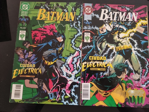 Comic Batman Ciudad Electrica. Dc