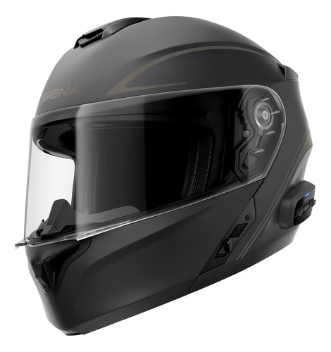 Sena Outrush R - Casco Modular De Motocicleta Bluetooth Con