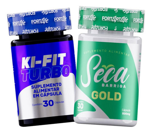 Kit Ki Fit + Impulsionador De Resultado Original 100%natural