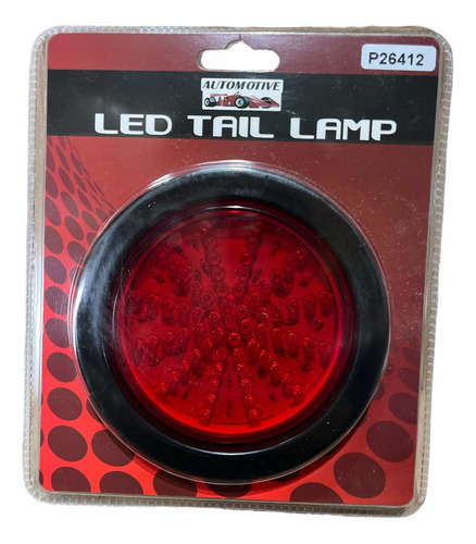 Plafon 67 Led 4 PuLG Giratorio Intermitentes Cuartos Rojo